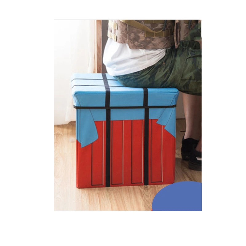 Un paquet cadeau personnalisé de collations Carton Snacks, boîte cadeau Airdrop Game, tabouret de rangement d'emballage cadeau de vacances personnalisé Douyin Square Candy Carton.