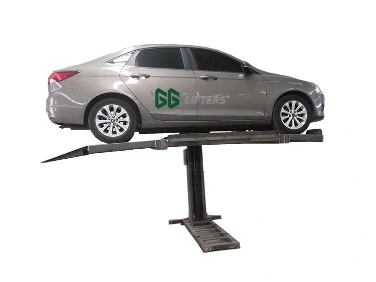 CE Automated Hydraulic Car Parking Lift single post garage equipment