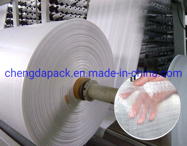 Recyceltes PP Polypropylen beschichtetes Tuch gewebte Stoffrolle für die Herstellung Taschen