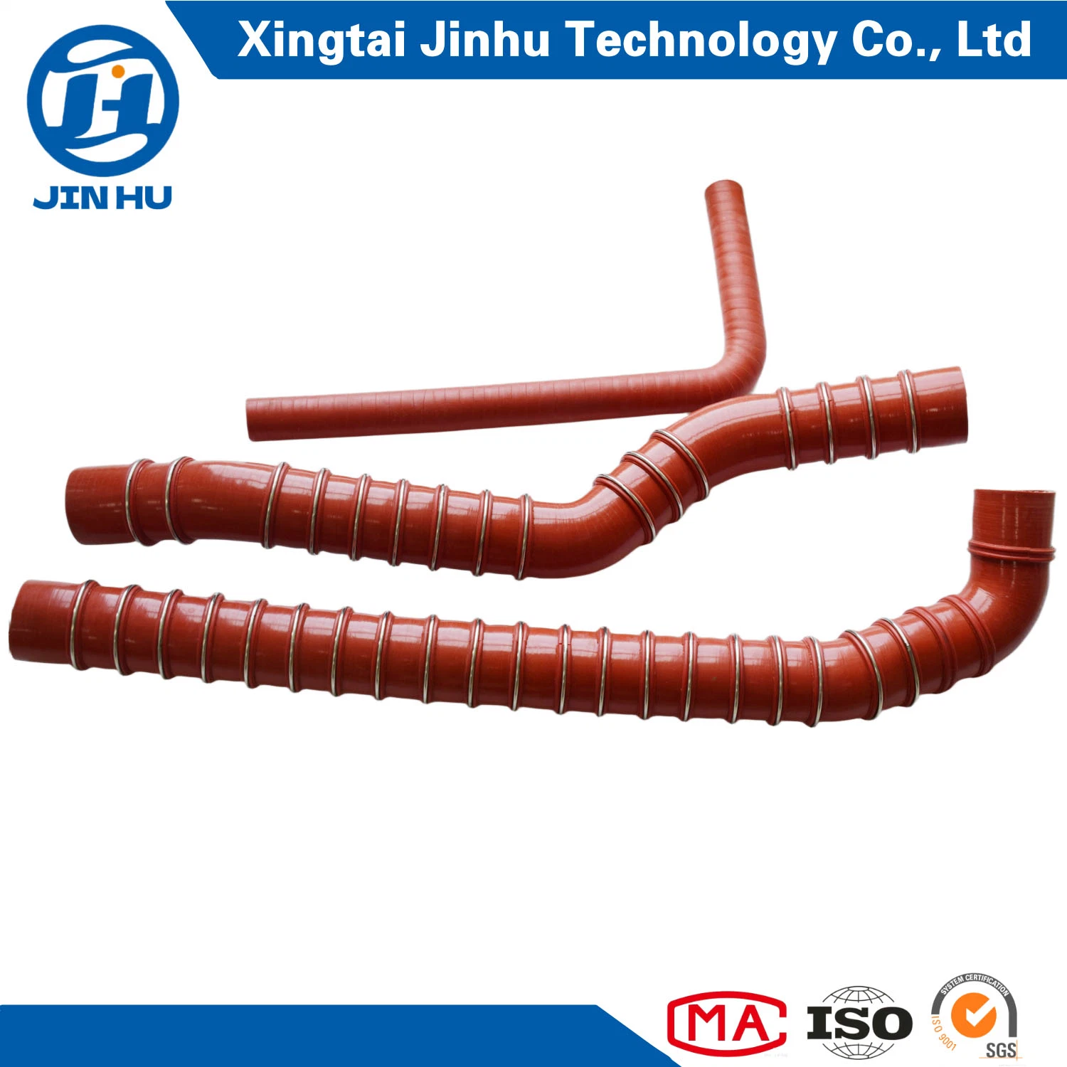 High Temperature Pressure Long Straight Car Radiator Hump Silicone Rubber Hose (OEM)