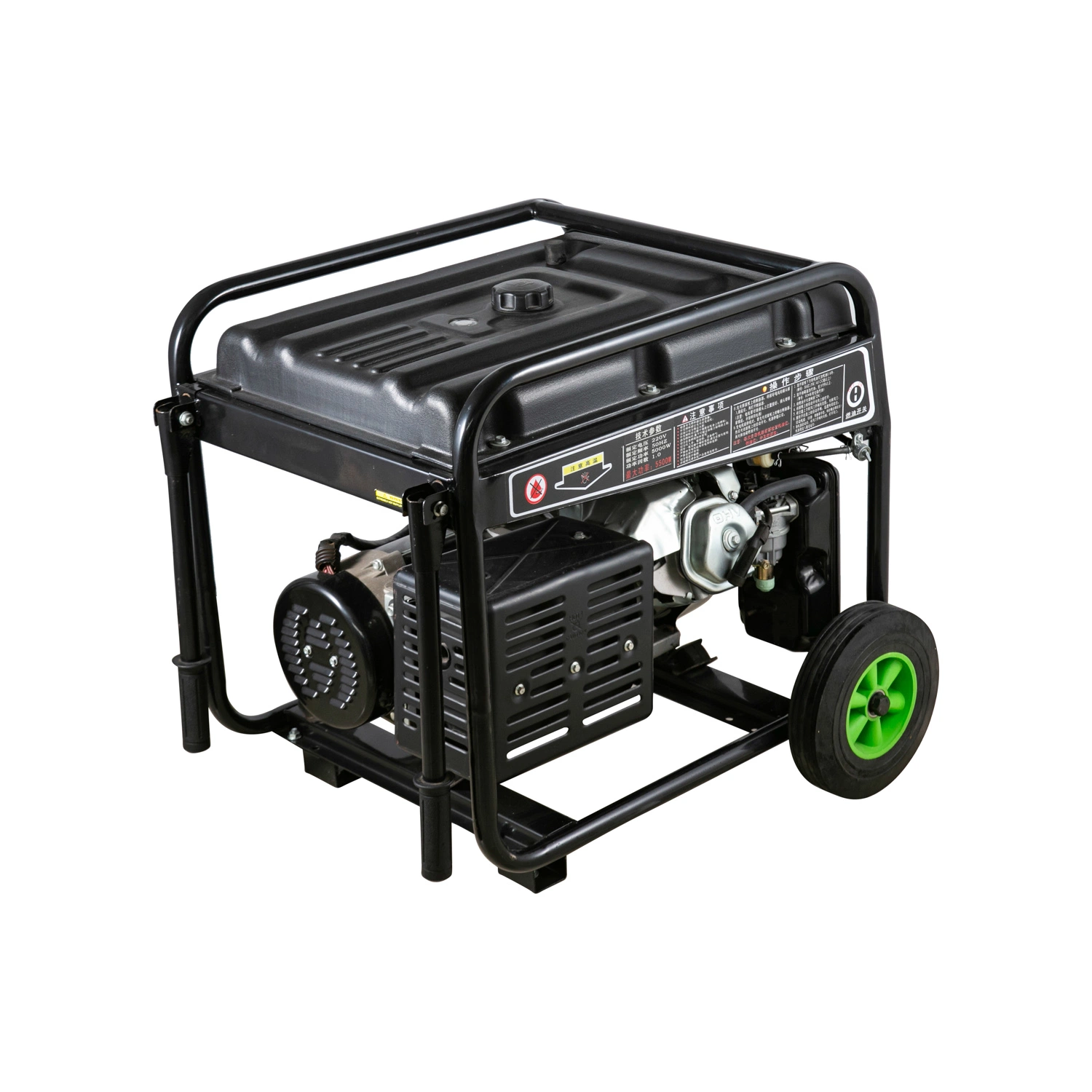 Factory Supply 5kVA with CE Electric Start Portable Gasoline Generator