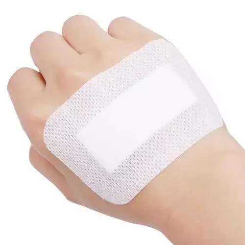 Adhesive Non-Woven White Color Infusion Stick Medical Wound Dressing Roll