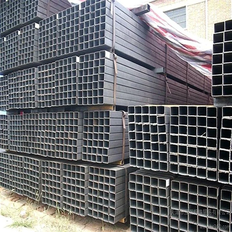 أنبوب مربع مواد البناء عالي الضغط مقاس 20 × 20 مم من الفولاذ