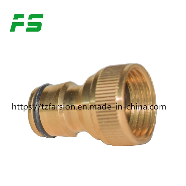 Garden Brass Quick Connector 1/2inch Female Thread Nipple Joints Car Washer Brass Quick Fittings