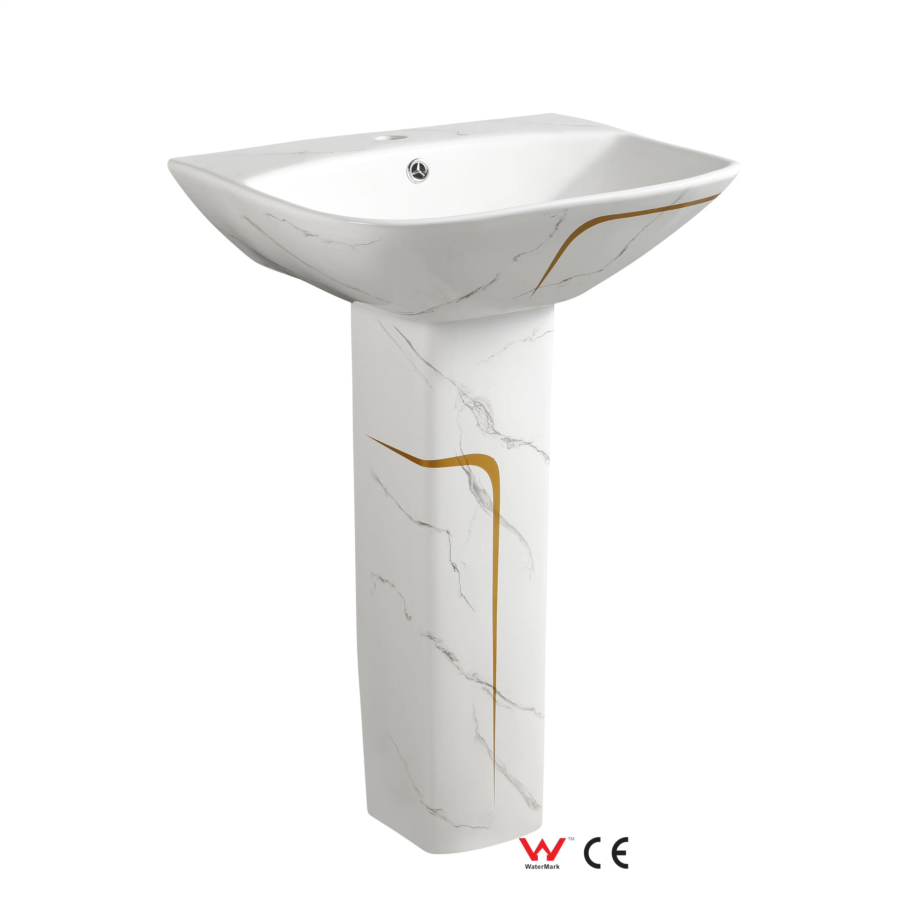 Sifón Jet Flush Ceramic un retrete de la pieza con tanque oculto Baño 6102-13