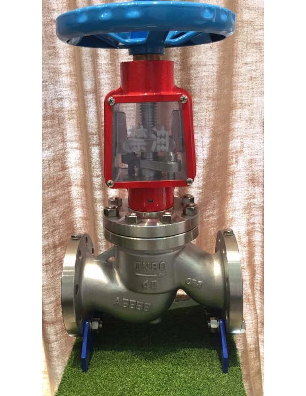 Oil Forbidden Brass/Bronze Oxygen Flanged Globe Valve