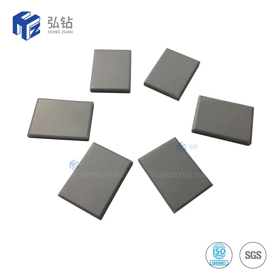 Tungsten Carbide Plates for Brazing Onto Steel Parts