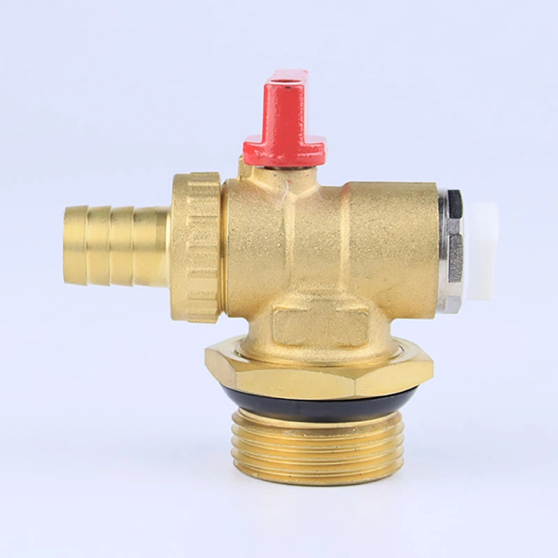 Pex 3 Way Valve Manifold Water Mounted Manifold for Underfloor Heating 1inch Brass Ball Bsp Thread Flow Forged Exhaust Valve