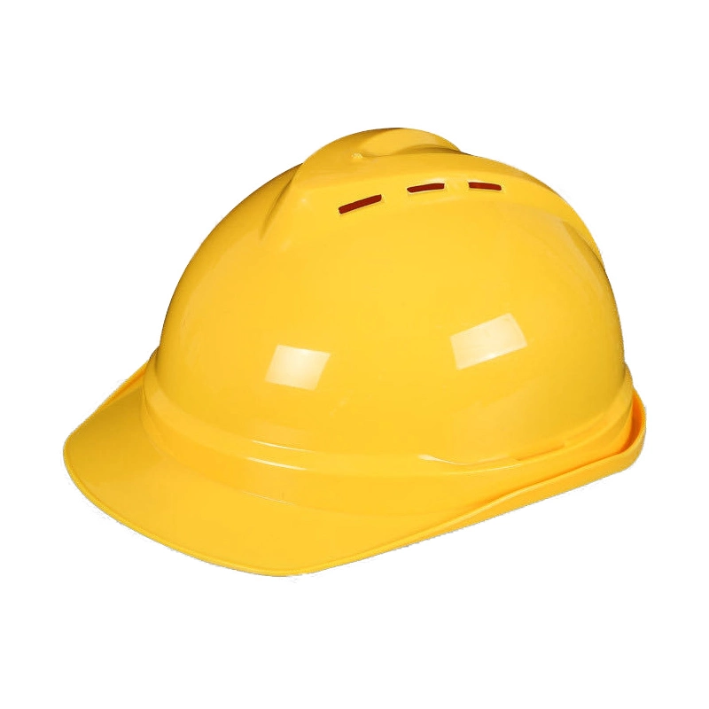 ABS PE CE Protective Hat Construction V Design Safety Work Helmet