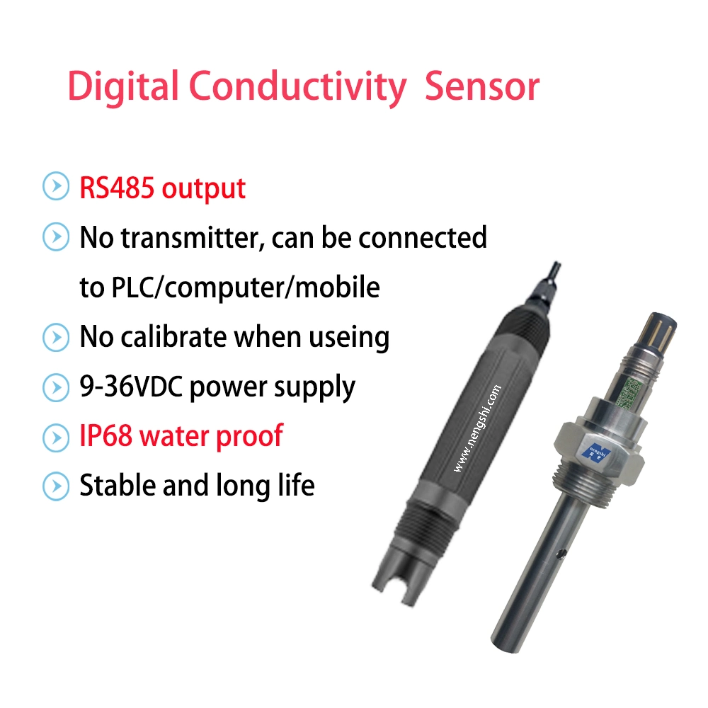 Nengshi Factory Direct Sales Digital Conductivity Sensor Conductivity Measurement for Conductivity Meter