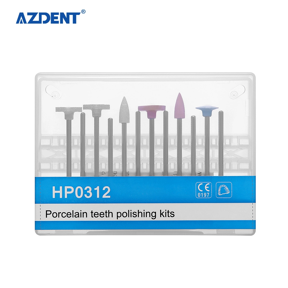 Dental Porcelain Teeth Polishing Kits HP 0312 for Low Speed Handpiece