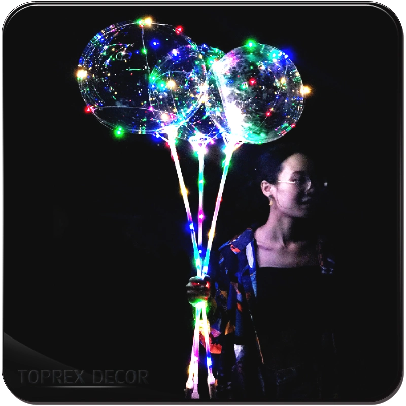 Geburtstag Party Dekorationen Kinder Spielzeug Aufblasbare blinkende LED Ballon