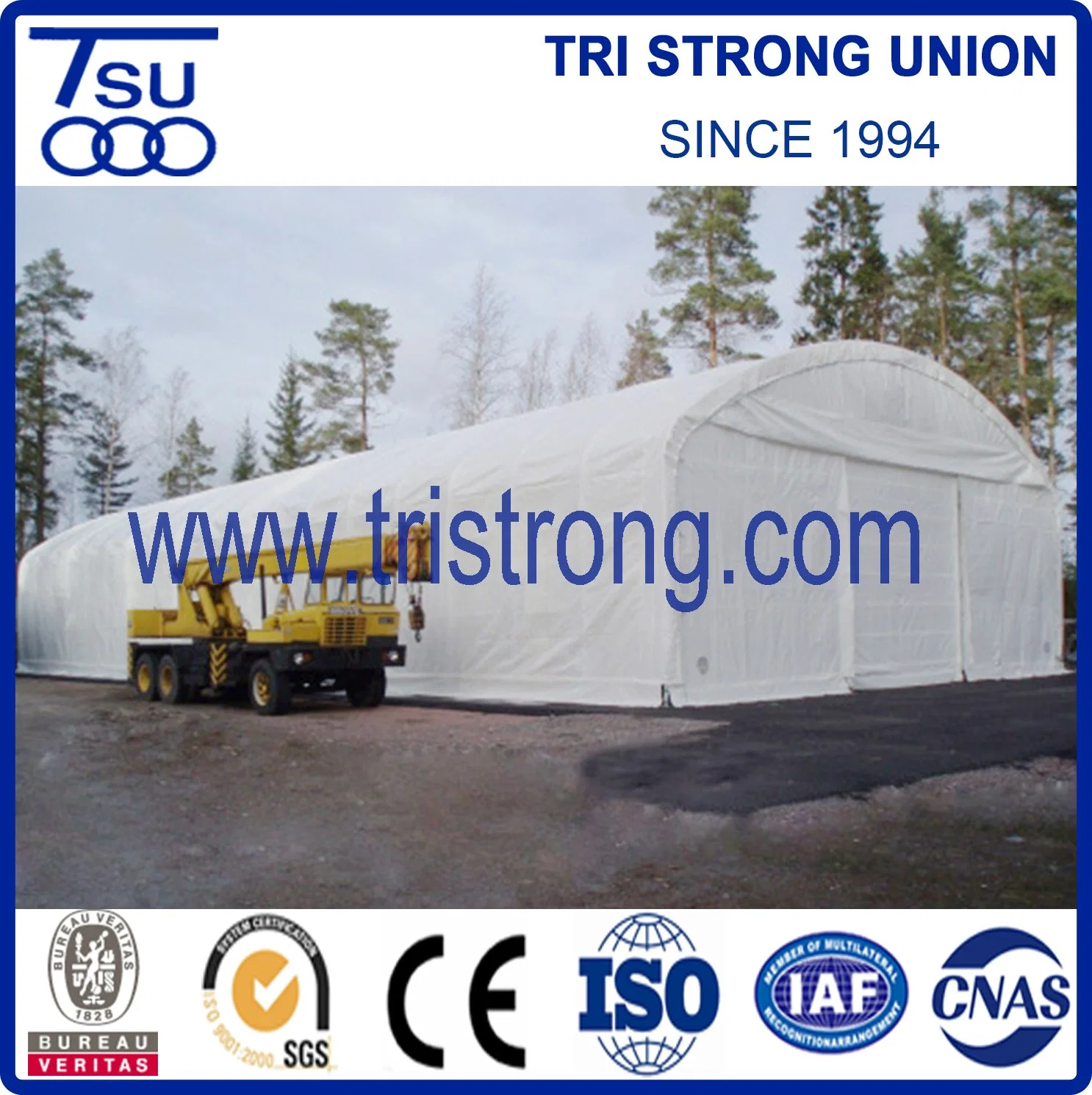 Super Large Temporary Workshop, Super Strong Trussed Frame Warehouse (TSU-49115)