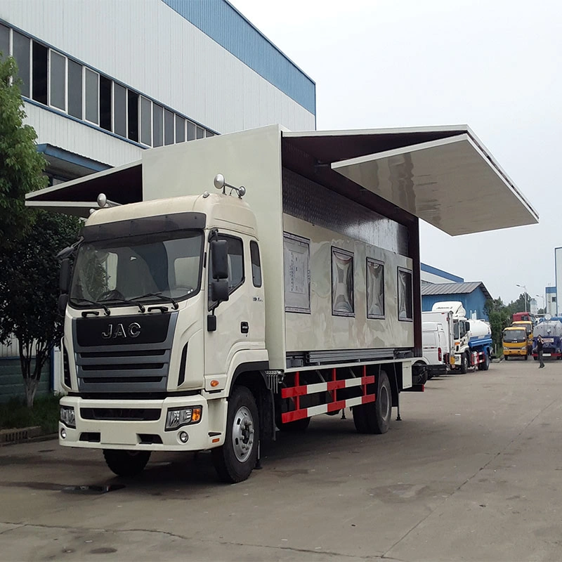 JAC 28sq. M Mobile Stage Truck for Road Show and Advertising