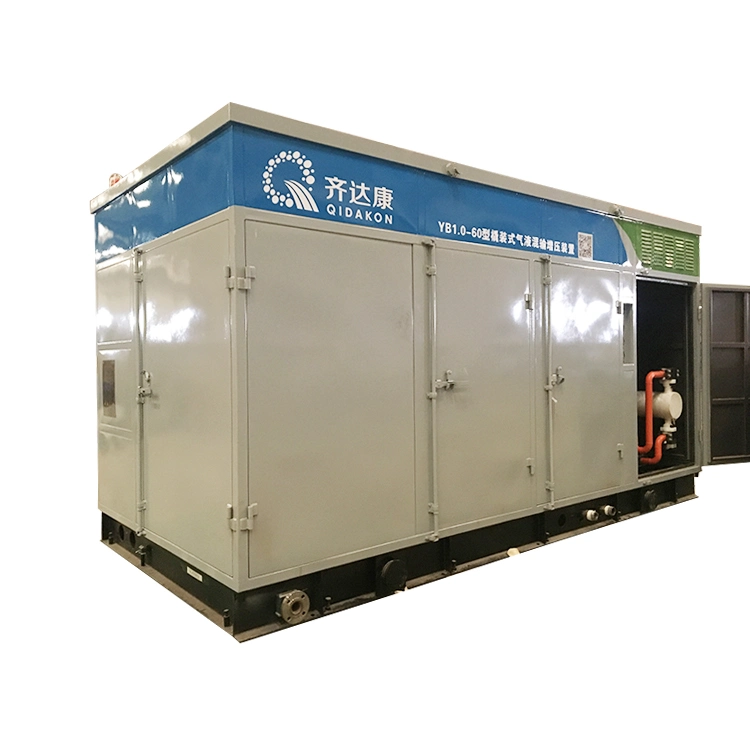 Low Pressure 3 Bar AC Power Piston Air Compressor for Natural Gas Wellhead