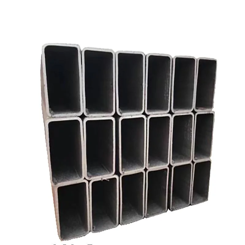 Laminado en Caliente Q195/P215/P235/P345/10/20## Tubo cuadrado de acero negro/tubo de acero tubular hueco rectangular