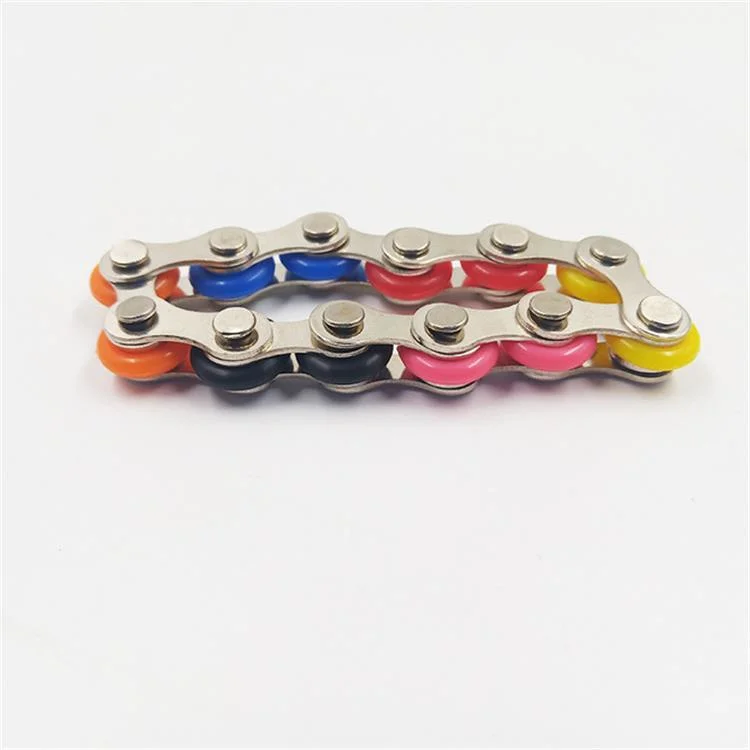 Direct Sales of Bicycle Chain Venting Toys Decompression Chain Decompression Keychain