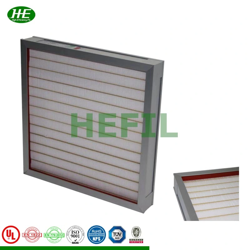 Room Air Ceaner Mini-Pleated HEPA Filter for Hospital