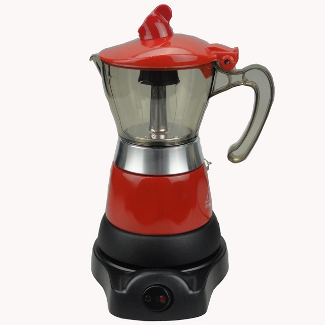 4 chávena de espessura superior de Alta Pressão Elétrica Crema Espresso CAFETEIRA MOKA