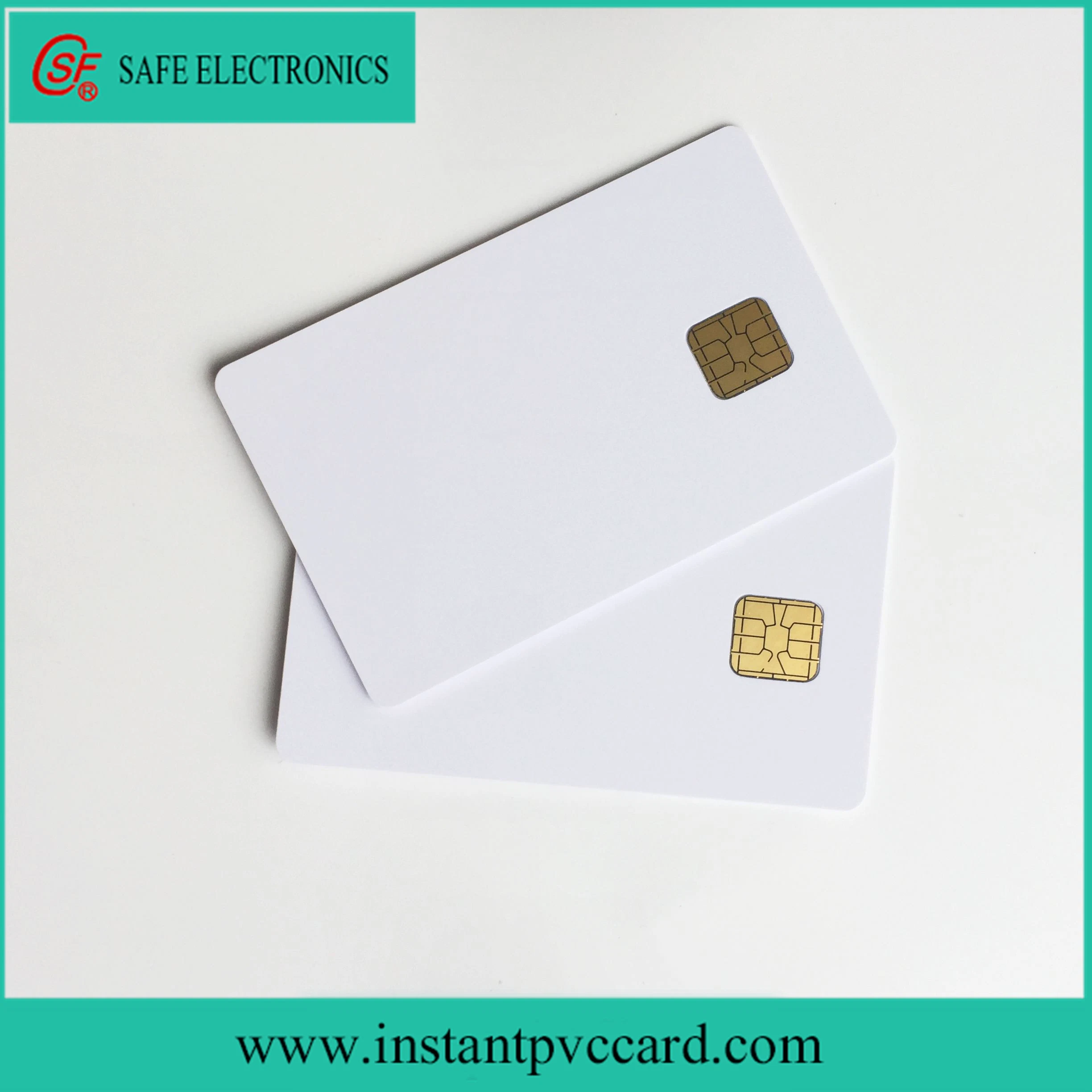 Two Sides Printable Contact Sle4428 Chip IC Card