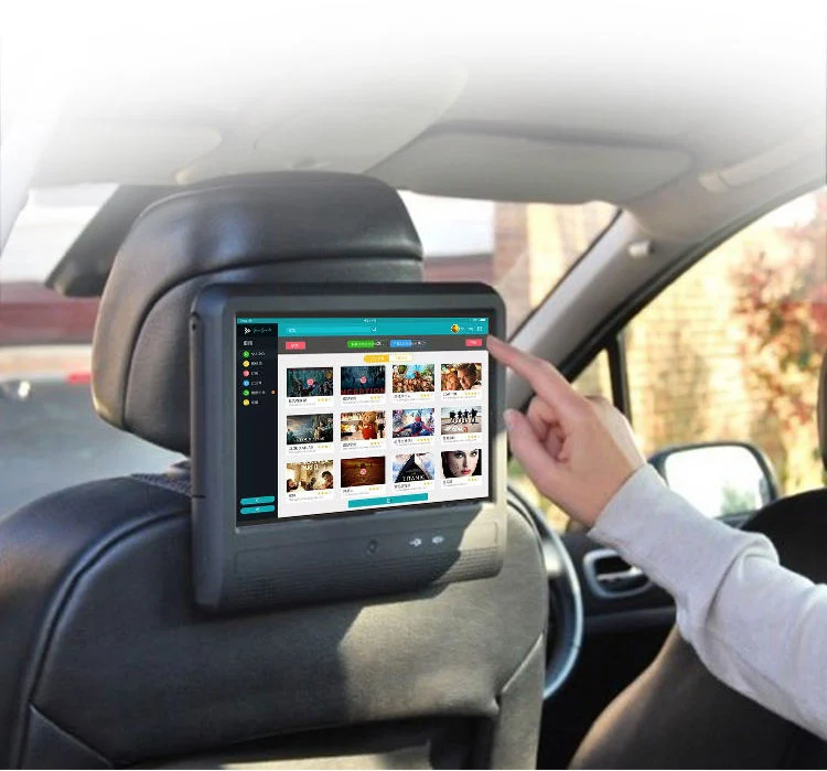Monitor de TV de pantalla de publicidad automóvil