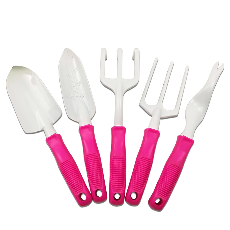 Professional Fork Trowel Kit Color Printing Design Aluminum Kids Garden Hand Tools Set