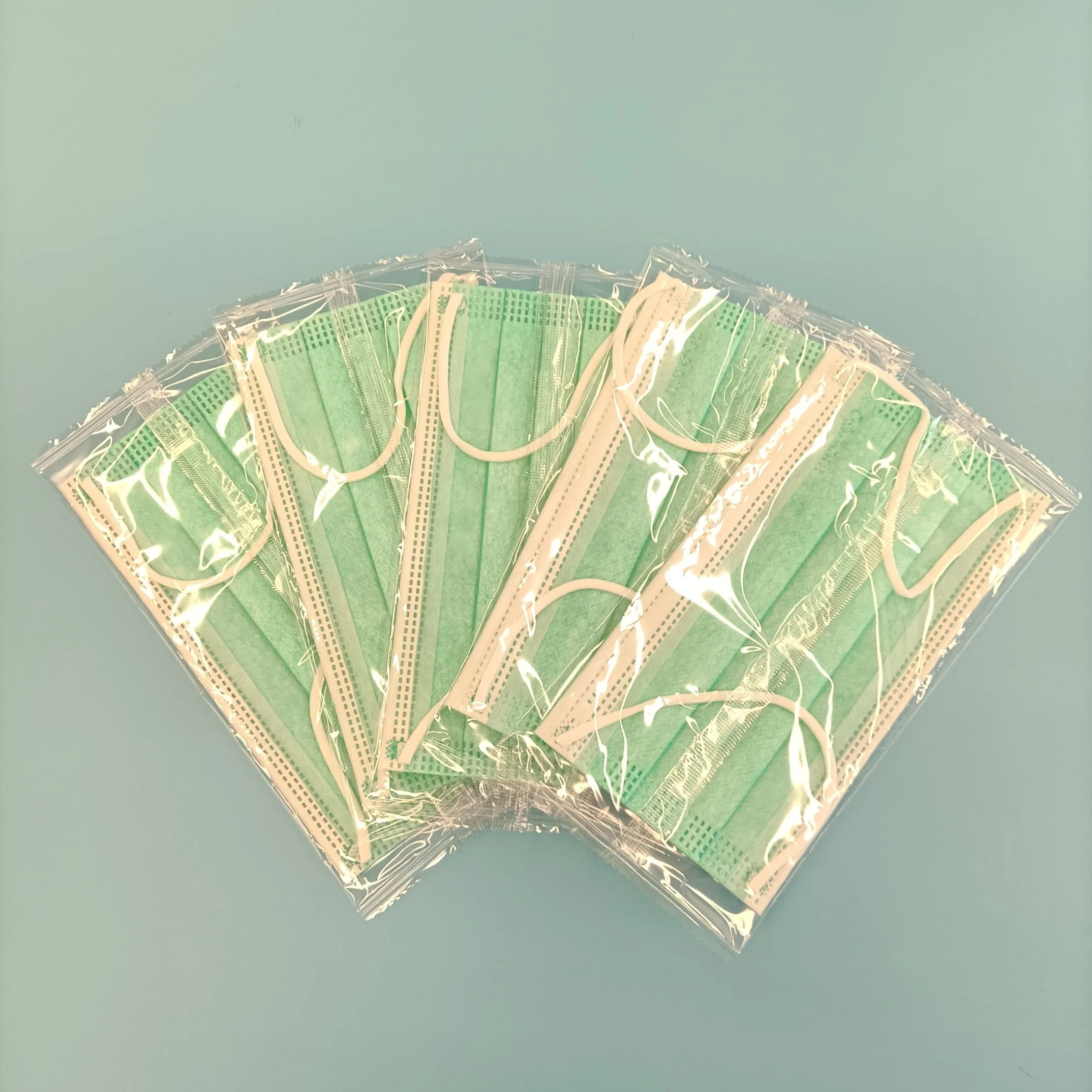 Widely Used Non Woven 3 Ply Disposable Earloop Protective Face Mask