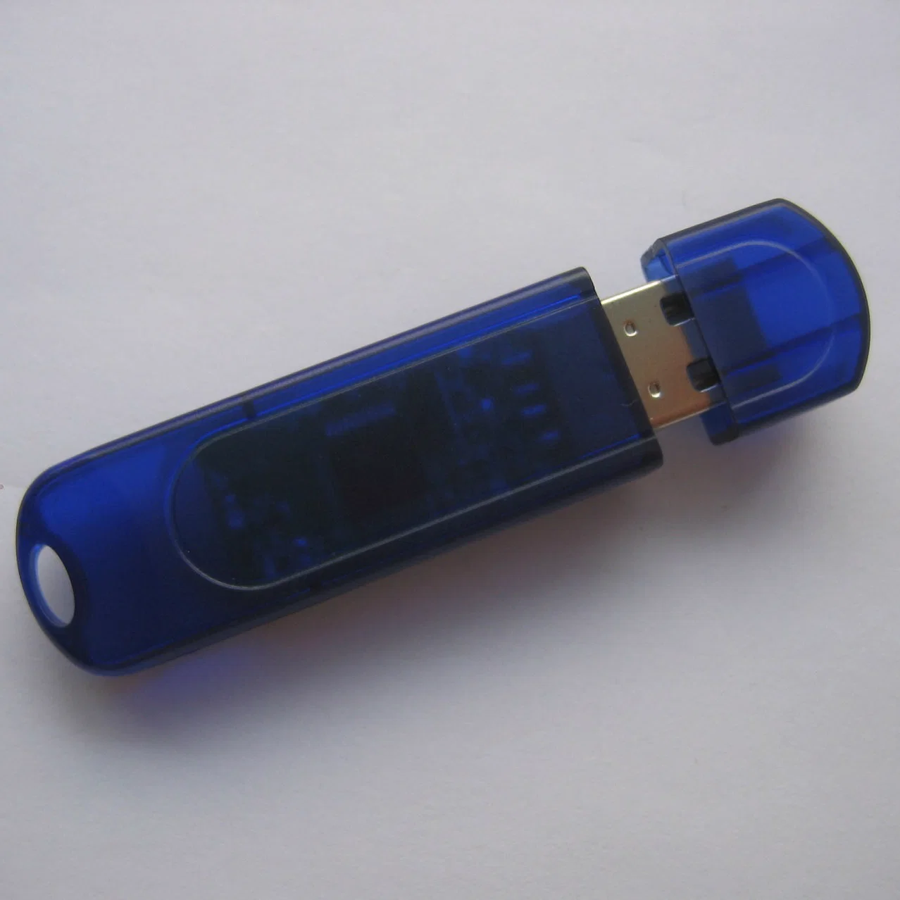 Unidad flash USB de plástico de la tarjeta de memoria