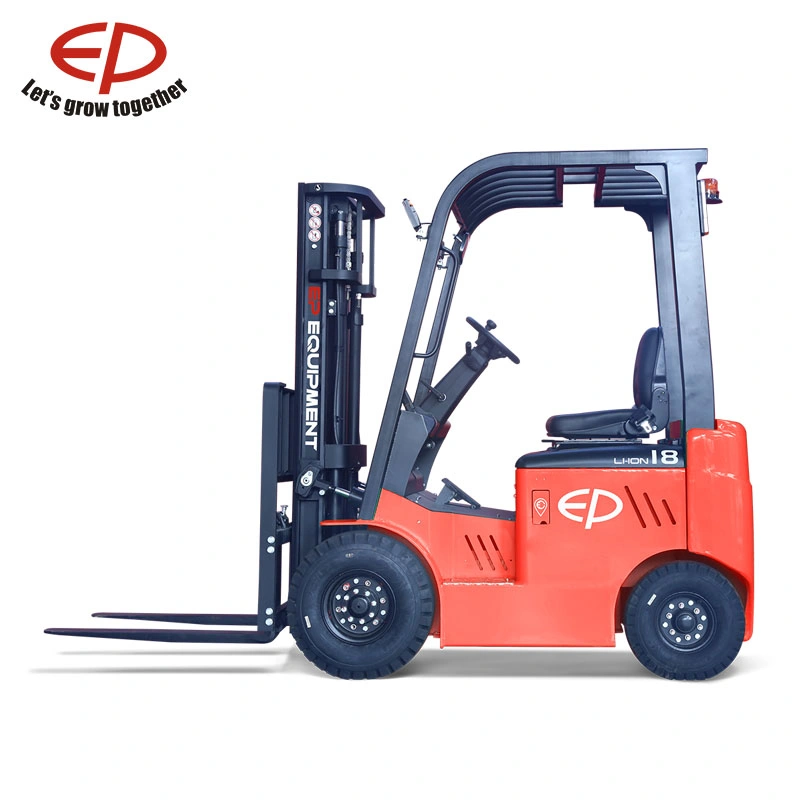 Original Factory Compact 1800kg Full Electric Four Wheel Lithium Battery Forklift Trucks with on-Borad Charger