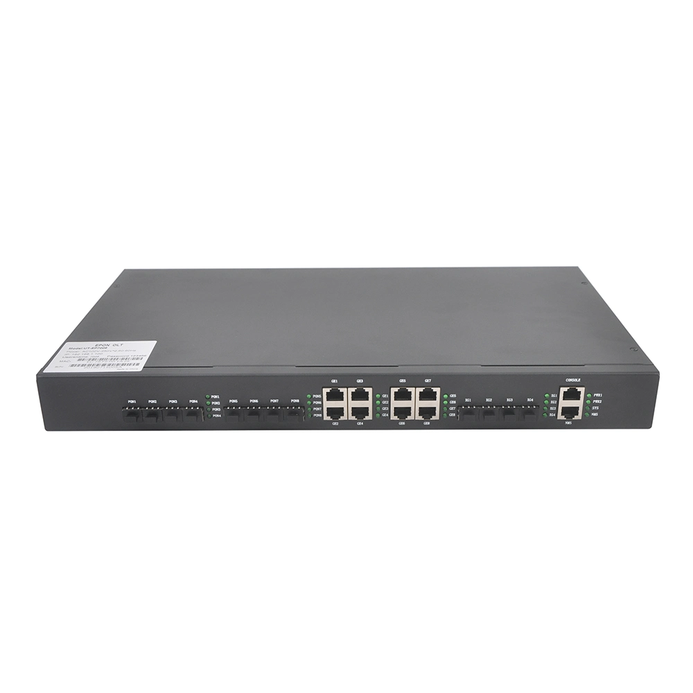 Niedriger Preis ab Werk 20km 60W Epon Olt 8 Ports 10g Ep7008 Modem Epon