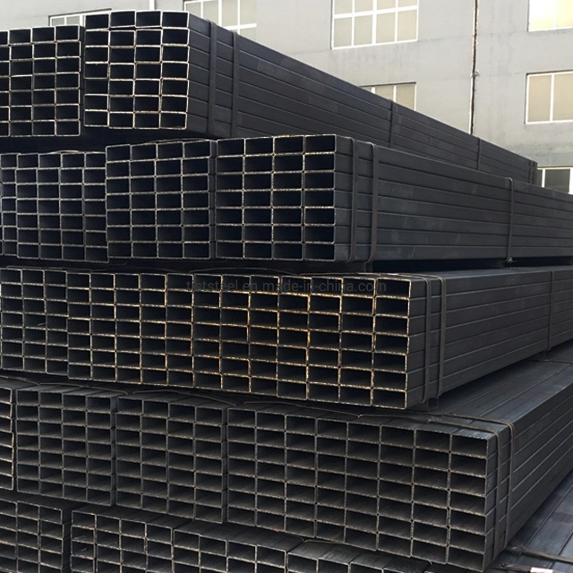 ASTM A500 En10219 Structure Profile S235 S355 St37 St52 Ms Steel Square Tube Gate Design Rhs Shs Hollow Section Rectangular Carbon Steel Square Pipe