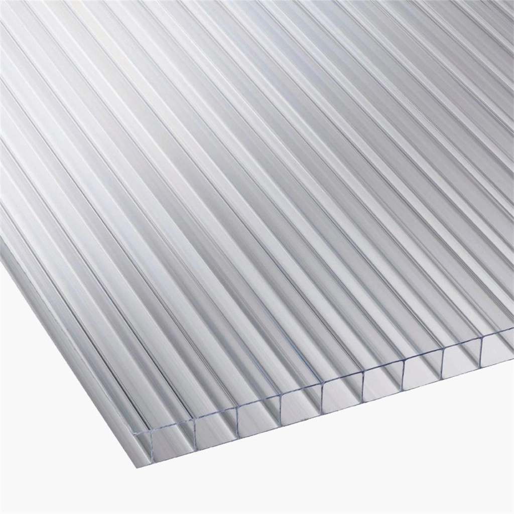 Factory Price Excellent Impact Resistance Twinwall Hollow Polycarbonate Plastic Wall Panels