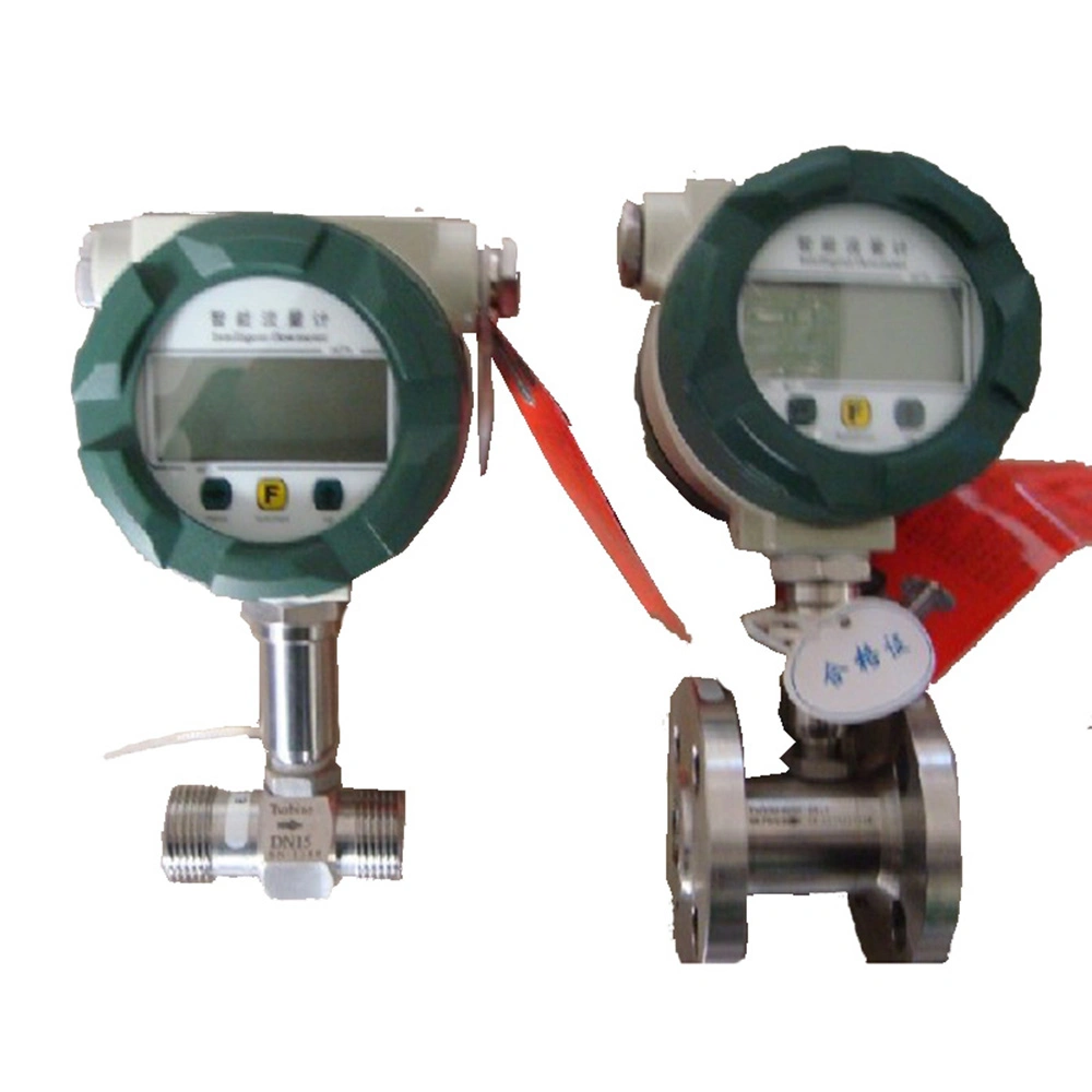 Explosion Proof Turbine Flow Meter Gas Air Local Display Turbine Flow Meter