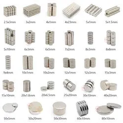 High quality/High cost performance Strong N42 N50 N52 Cylinder NdFeB Magnets Disc Neodymium Magnet 15mm X 5mm