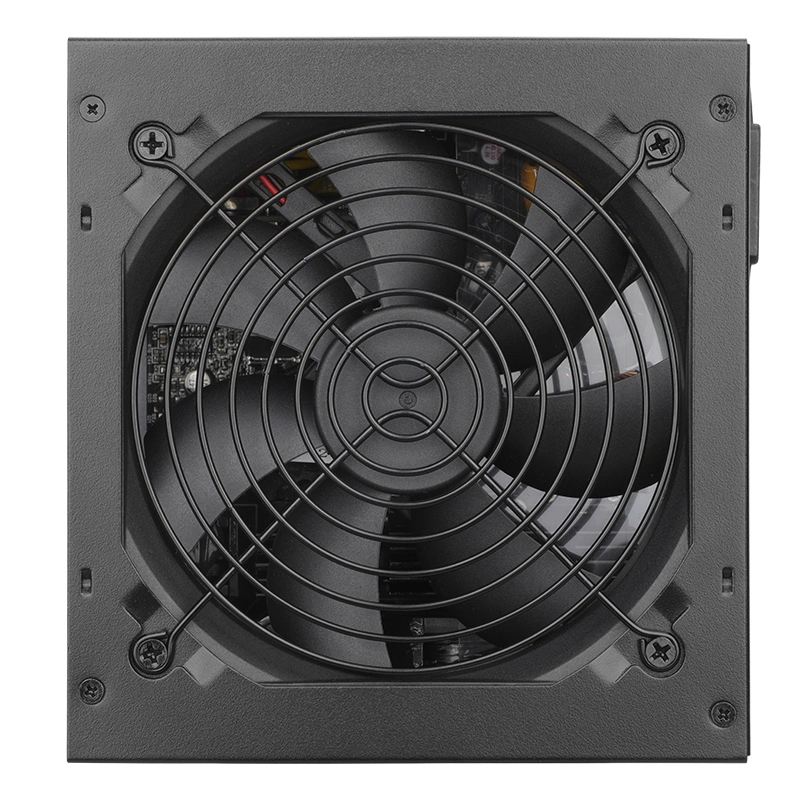 Segotep Gn650W Fuente de alimentación de PC para juegos, no modular, con 80PLUS Gold Certified, 120mm Silient Ventilador, piezas de ordenador para juegos PSU, fuente de alimentación ATX