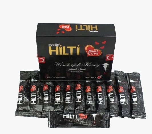 Hilti maravillosa miel para el hombre (12 sobres - Mayorista de 15 G) de miel real