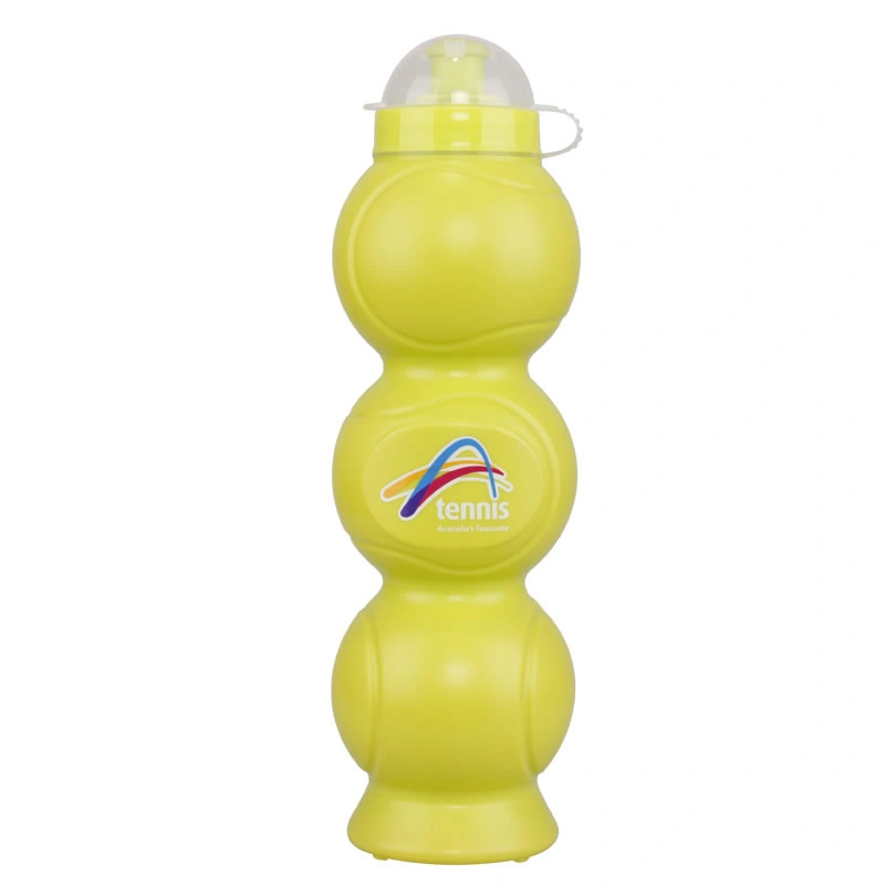 Advertising PE Sports Bottle,Drinking Bottle with Custom Logo,Eco-Friendly PE Water Bottle,Football Sports Water Bottle (750ML) ,Promotional Sports Water Bottle