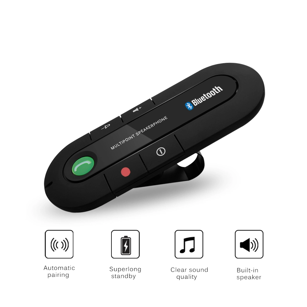 New Arrival QC3.0 Quick Charge Car 5.0 Handsfree Car Kit FM Transmitter