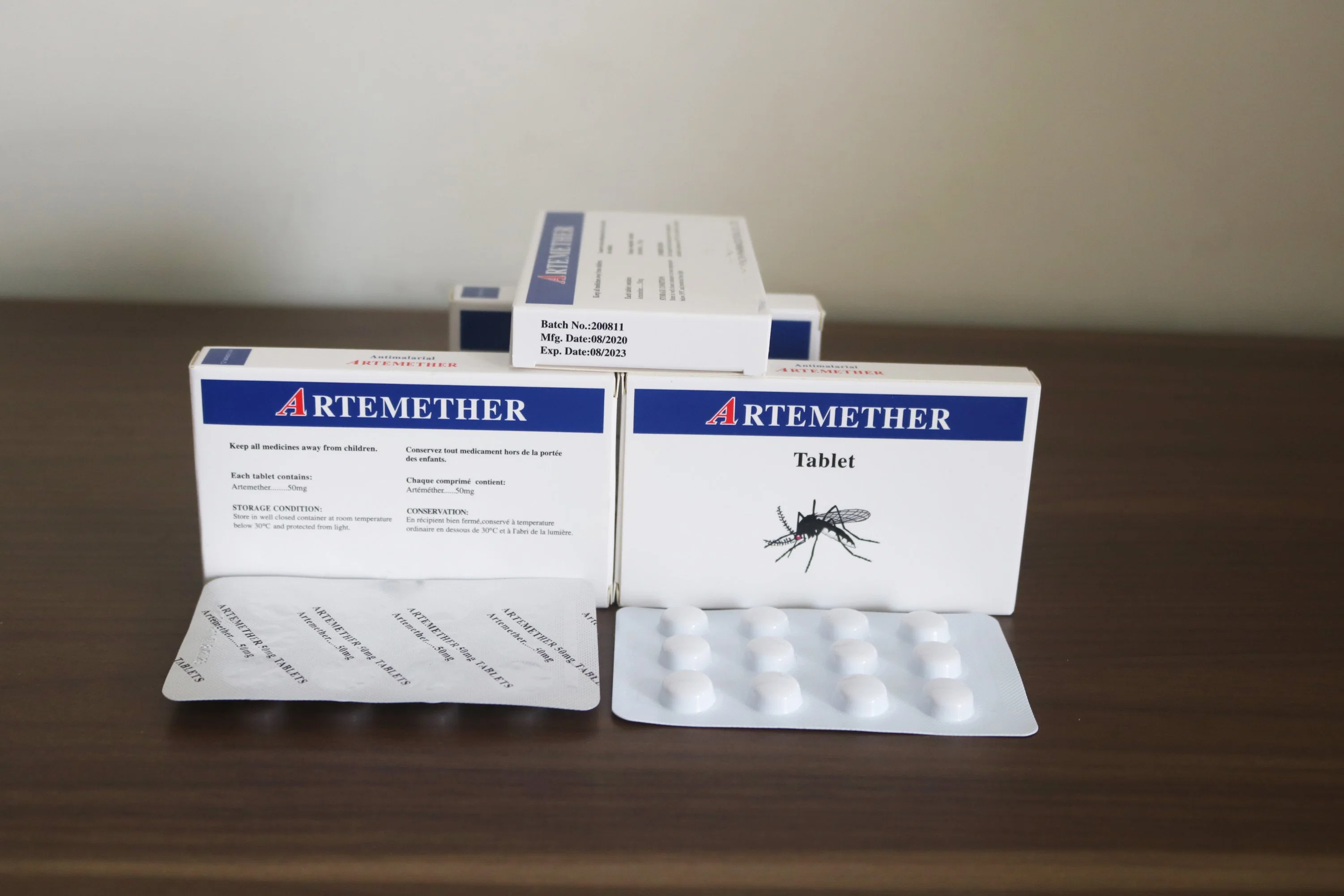 Antimalarial GMP Certified Artemether Tablets 20mg