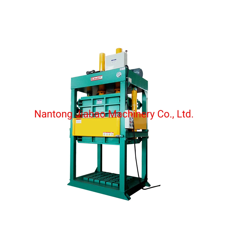 Vertical Hydraulic Baling Press for Used Textile/Textile/Fabric/Clothes/Used Clothes/Wipers/Textiles/Second Hand Clothes/Second Hand Clothing/Used Clothing/Rags