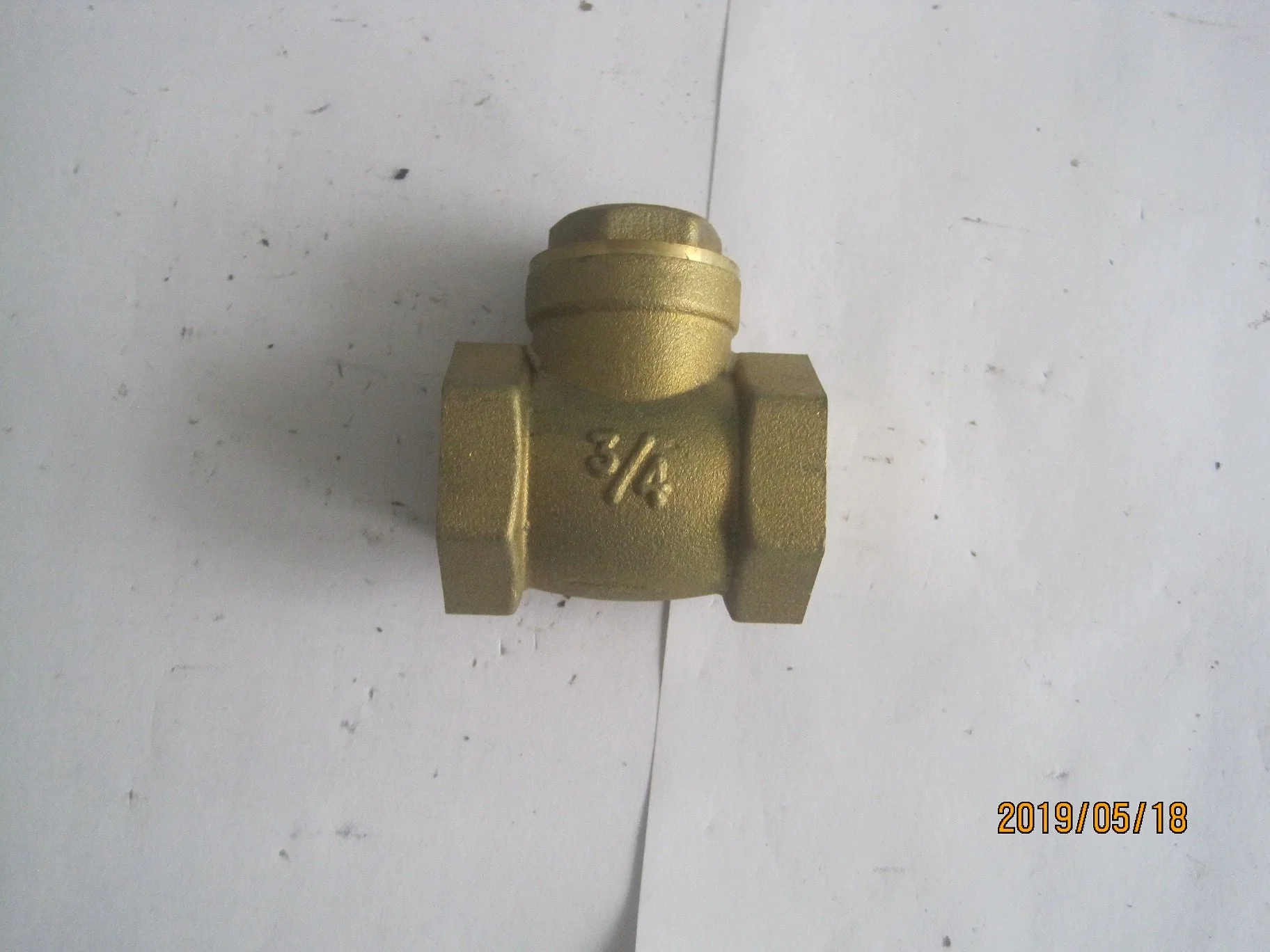 3/4 Inch Non-Return Forged Brass Swing Check Valve