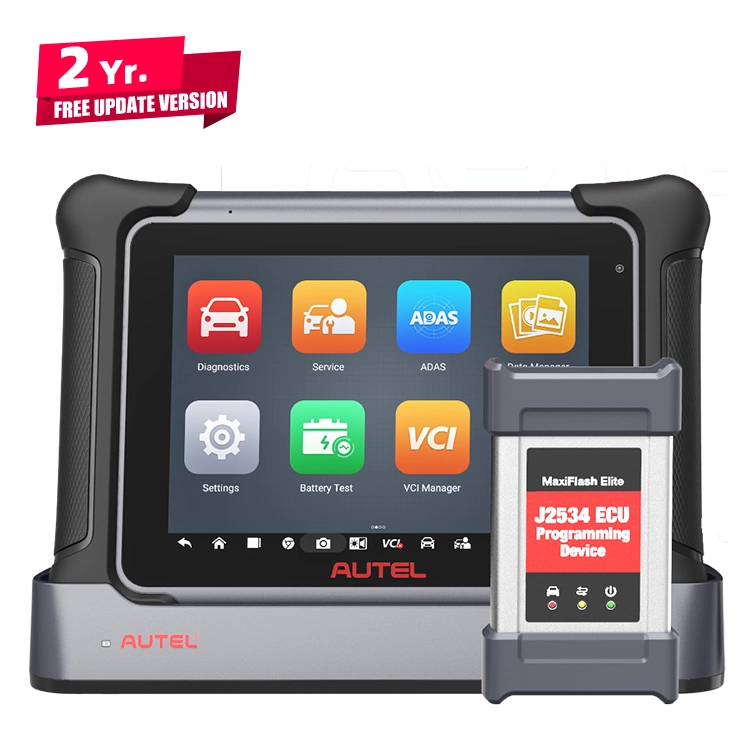 2024 Autel Maxisys Elite 2 Elite2 II Mk908 My908 PRO Programmation de l'ECU du scanner de commerce MS908 24 V autel Maxcom Trucks Équipement de garage d'outillage