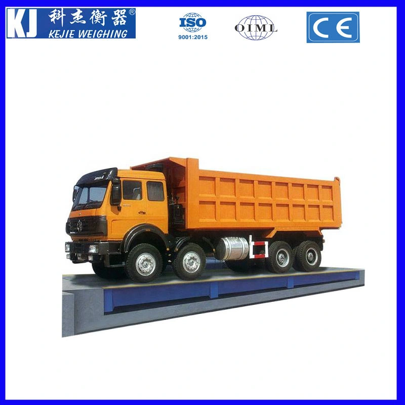 China Steel Measuring Tape 80 Ton Vehicle Weigh Bridge Truck Scale Factory with Fast Delivery 	Pont Bascule (width 3m~3.4m, length 6m~24m)