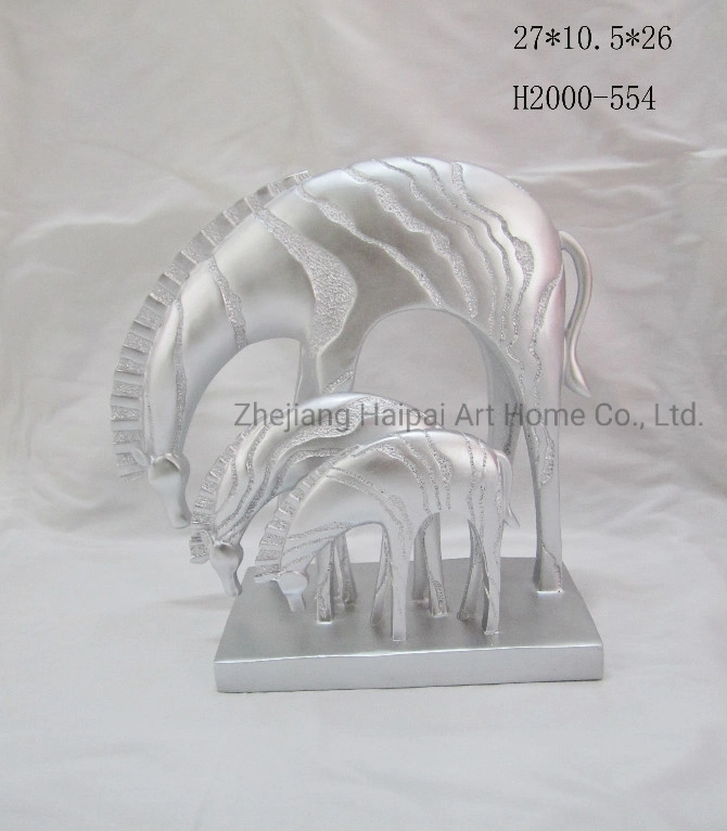 Customized Modern Fashion Silver Animal Home Decor Furnishings