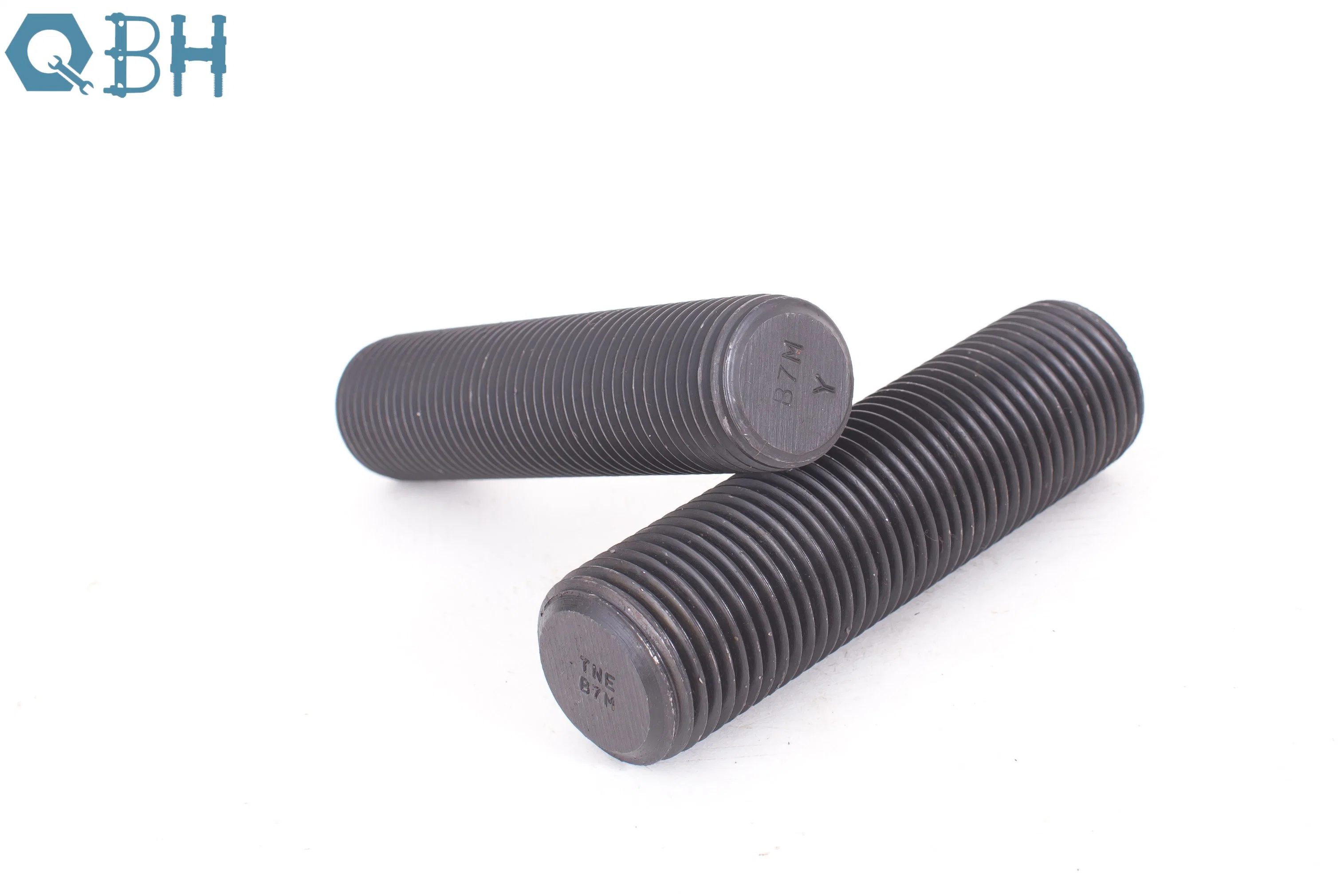 High Strength ASTM A193 B7/B7m Stud Bolt Black Oxide Full Thread Rods