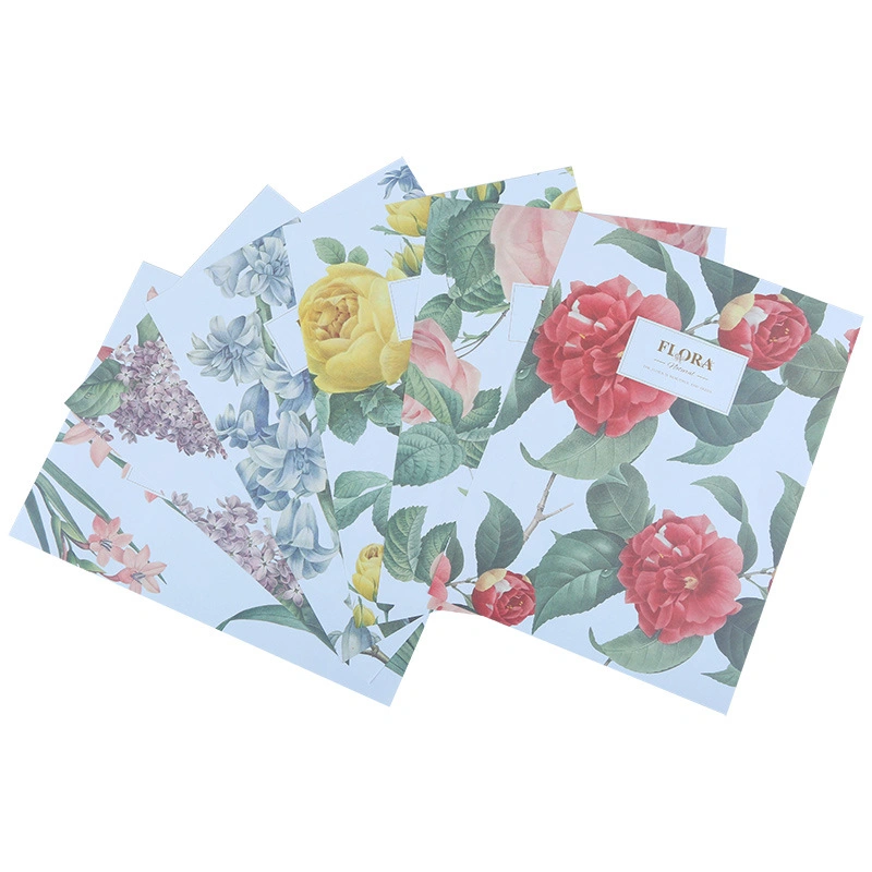 Valentine&prime; S Day Flora Envelope Stationery Love Letter Envelope Painting Set