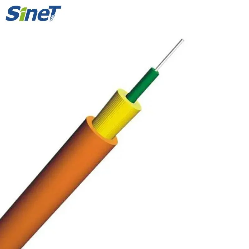 2.0mm 3.0mm Single Mode 1core Yellow Indoor Simplex Fiber Optical Cable