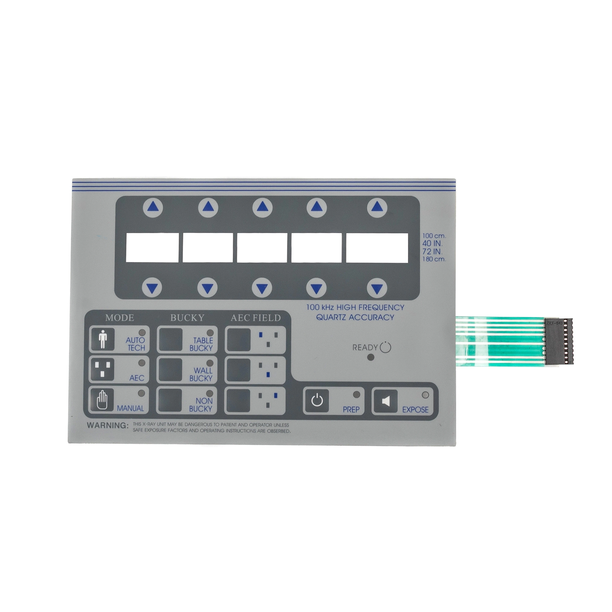 Custom Graphic Overlay Membrane Switch Dighit Printing Keypad with Metal Elastic Tactile Push Button