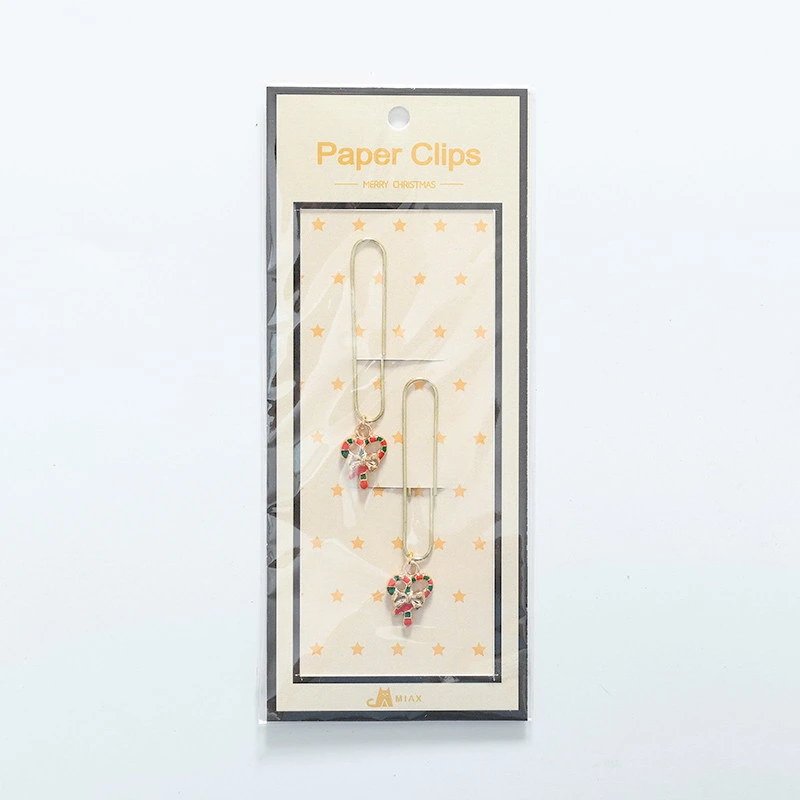 Creative Christmas Stationery Series Exquisite Office Paper Clip