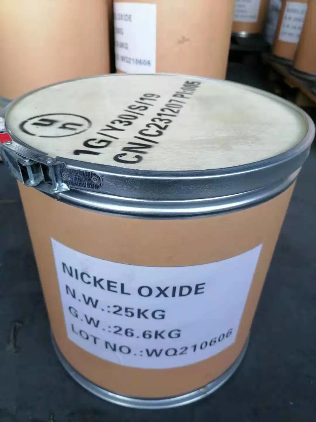 Nickel-Iron Battery Cathode Material Nickel (II) Oxide with 99% Purity CAS 1313-99-1